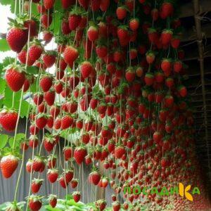 Клубника ампельная Анастасия купить по цене от 370р. в интернет-магазине «Посадика» с доставкой почтой в в Норильске и по всей России – [изображение №1].